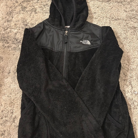 Black North Face Jacket Size Juniors XL - Picture 1 of 4